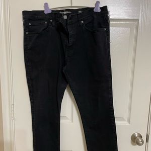Goodfellow black denim